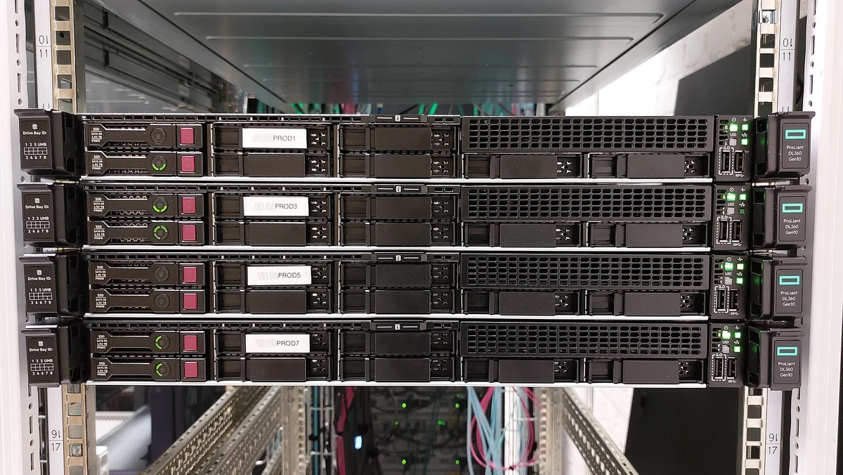سرور HP ProLiant DL360 Gen10 (10SFF)